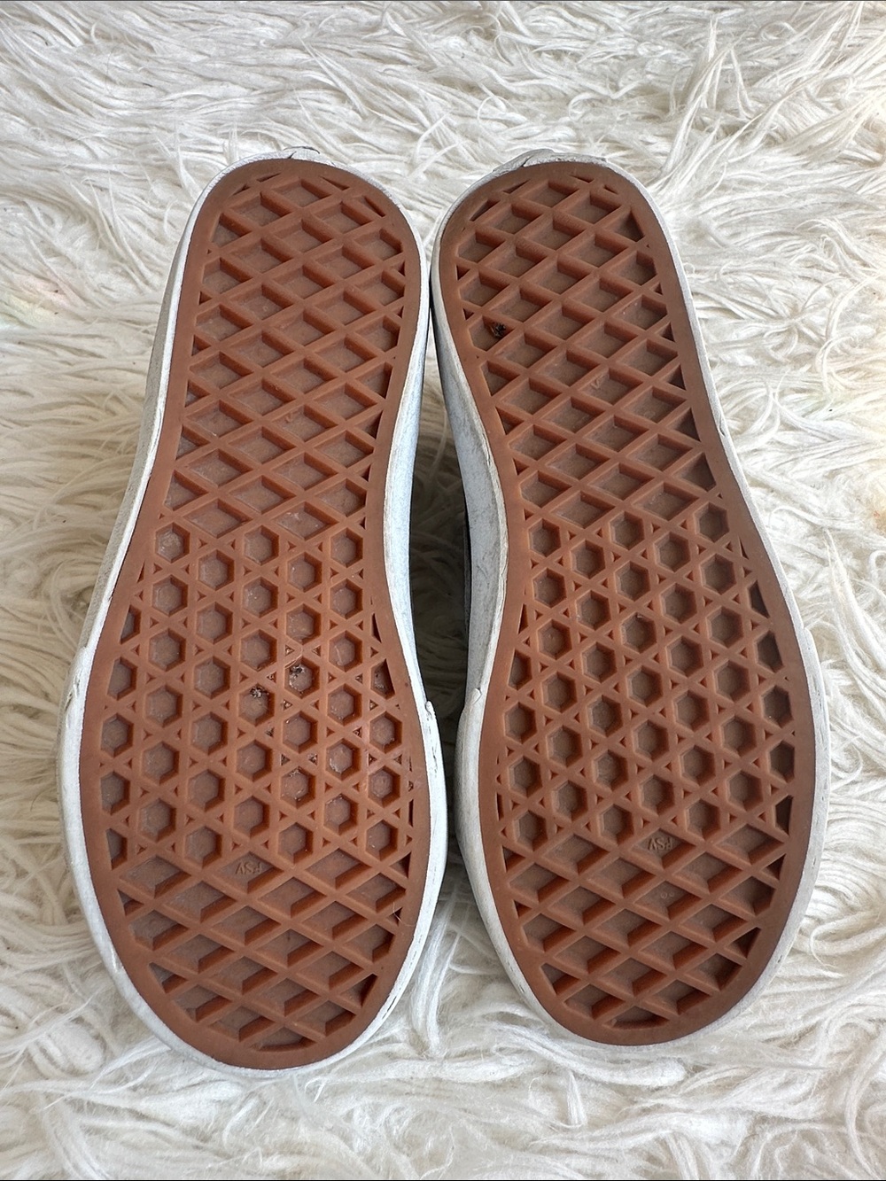 Vans Kids Black and White Velcro Sk8-Mid Sneakers size 13 - Picture 5 of 6